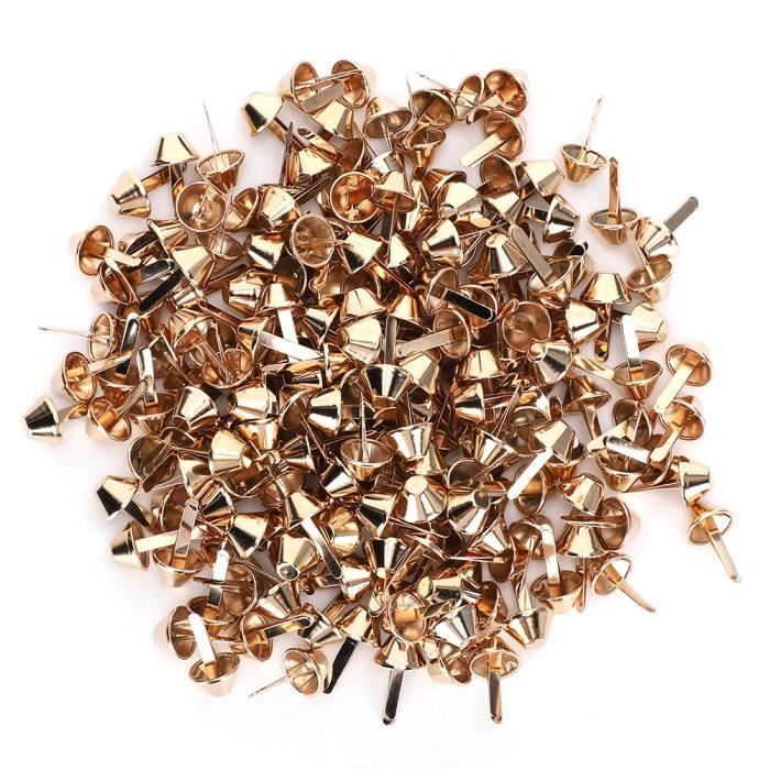 Lot De 10 Goujons à Rivets Uxcell - 12 X 7 Mm, Vis Dos Pieds Creux, Violet