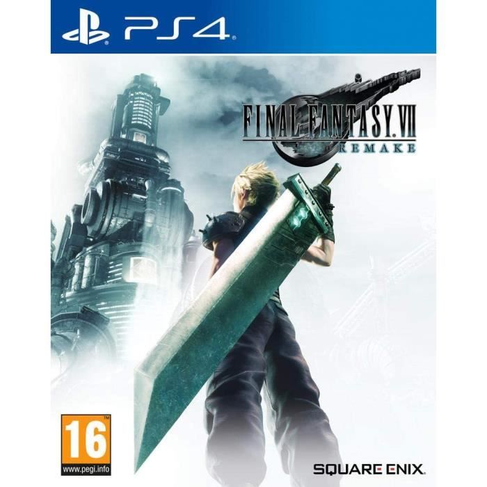 Final Fantasy 7 Remake Playstation 4 Clad Action Aventure Jeux Vidéo