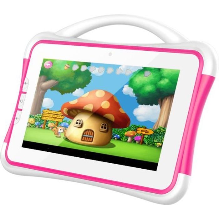 Tablette Enfant 7.2 32Go, Android 8.1 Tablette tactile,7.2 Pouces IPS HD  Dual-Sim Caméra5.0MP WiFi Pre-Jeux éducatifs - Cdiscount Informatique