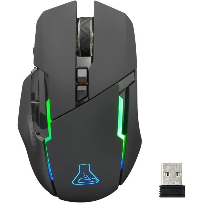 Souris filaire Gamer The G-Lab Kult 200 (Noir) à prix bas