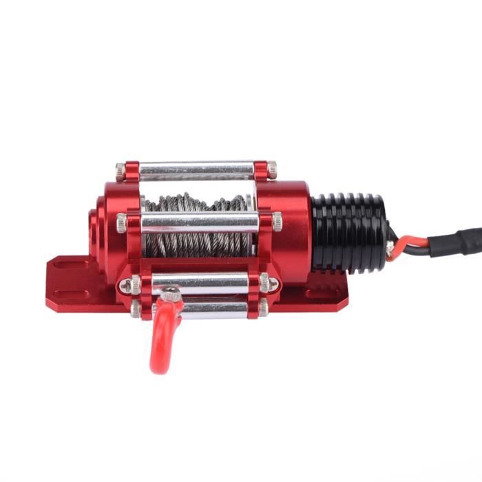 Treuil électrique Métal Pour Voiture RC 1/10 – Compatible SCX10, TRX4, D90… - 8