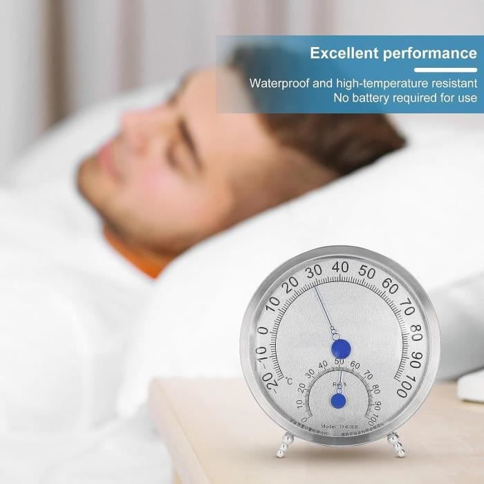 Thermomètre Hygromètre Analogique | Moniteur De Température Et D ...