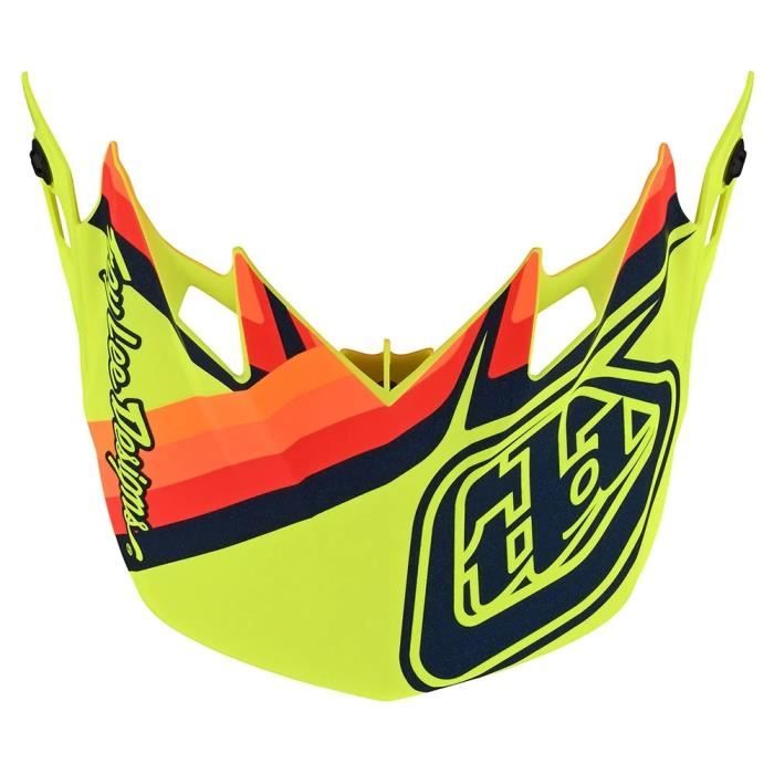 Troy Lee Designs Visiera Di Ricambio Per Casco SE4 Midnight - Nero, Taglia Unica