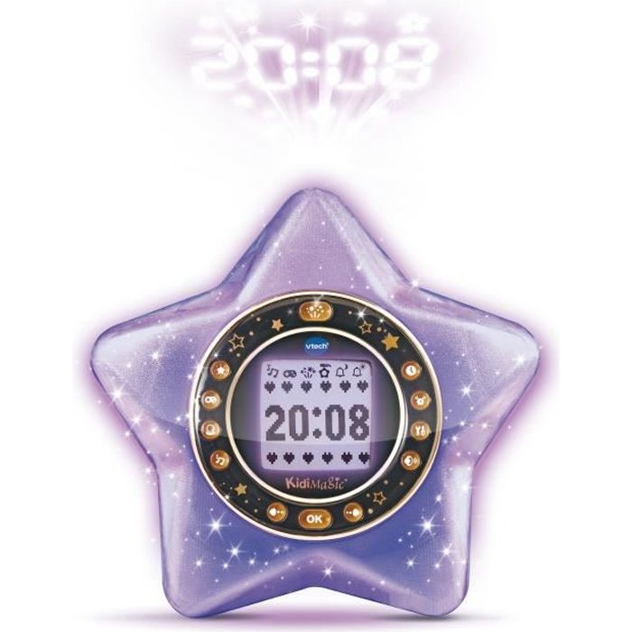 Radio Réveil Enfant VTech KidiMagic Starlight 9 en 1 – Projection Étoile - vue 6