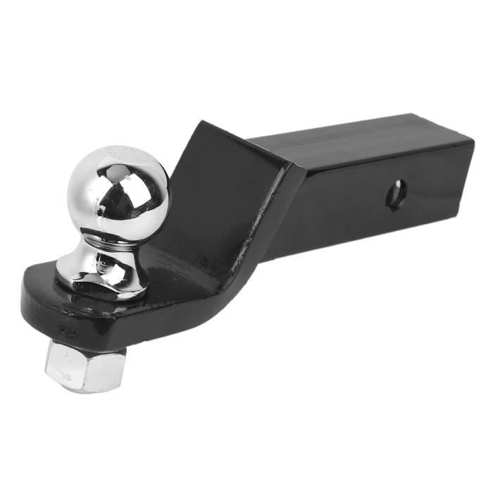 Yosoo Boule D'Attelage 1-7/8" Chromée 2000 Lb – Universelle VTT Tracteur Pelouse Pare-Chocs