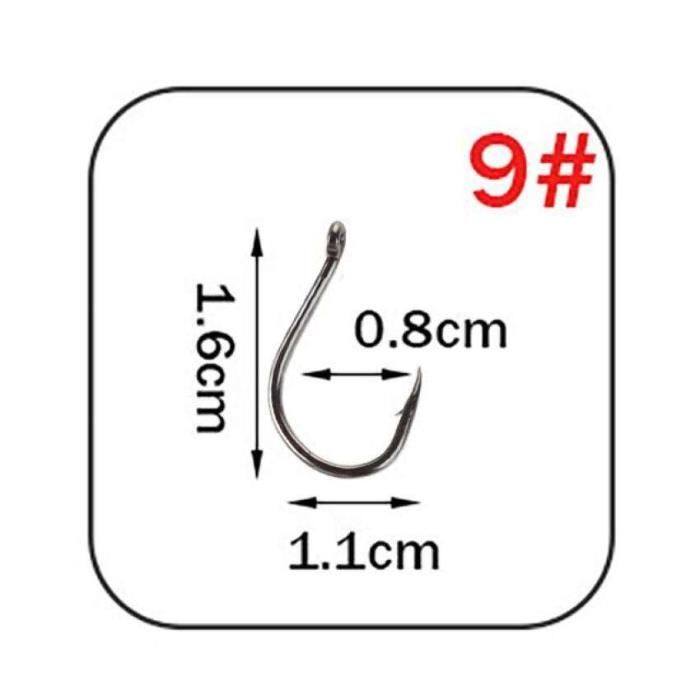 P230317 Hameçons De Pêche – 20 Hameçons Poulpe En Acier À Haute Teneur En Carbone Avec Doubles Barbes De Maintien Dappât – Hameçons De Pêche À La Carpe Barbelés Aiguisés Du 8,87 € | DHgate