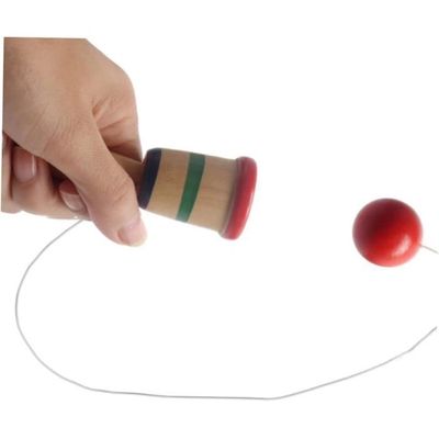 Jouets éducatifs - Kendama - 2 pièces - Bois - Coordination œil-main - Mixte - Jeux - Jouets