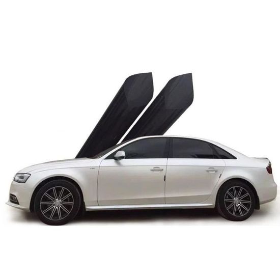 Film Vitre Teintée Voiture, 50 Cm X 300 Cm Film Solaire Voiture, Film Anti UV Voitures, Films Anti Chaleur Fenêtre, Pour Bloquer Les Rayons UV/Infrarouges, La Chaleur Et L'Éblouissement (20% VLT