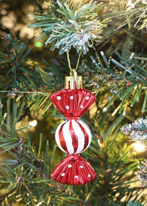 Zerodeko Lot De 24 Boules De Noël Miniatures Rouges 2 Cm En Plastique, à Suspendre Décorative Pour Sapin De Noël, Accessoire Léger Pour Décoration Intérieure Et Vitrine Festive