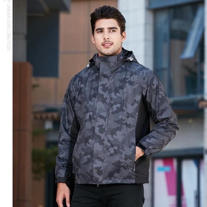 Veste à capuche camouflage on sale