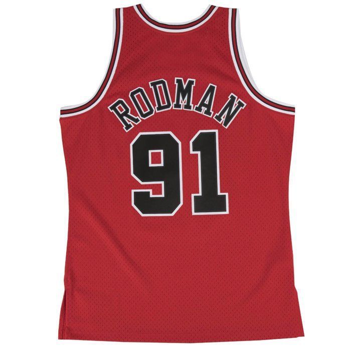 Mitchell & Ness Maillot Chicago Bulls Dennis Rodman #91