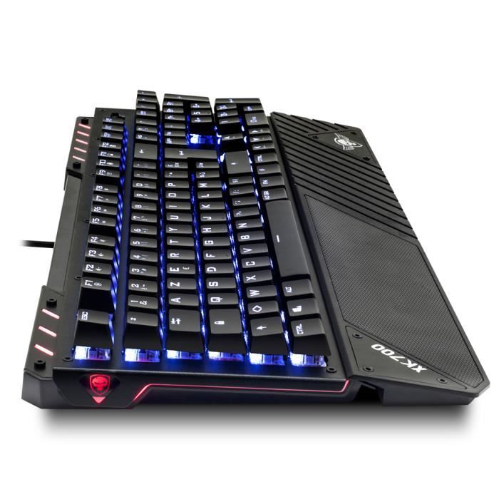 Pack Expert clavier mécanique K700 + Souris M500 optique gamer 8000 dpi  avec poids réglable