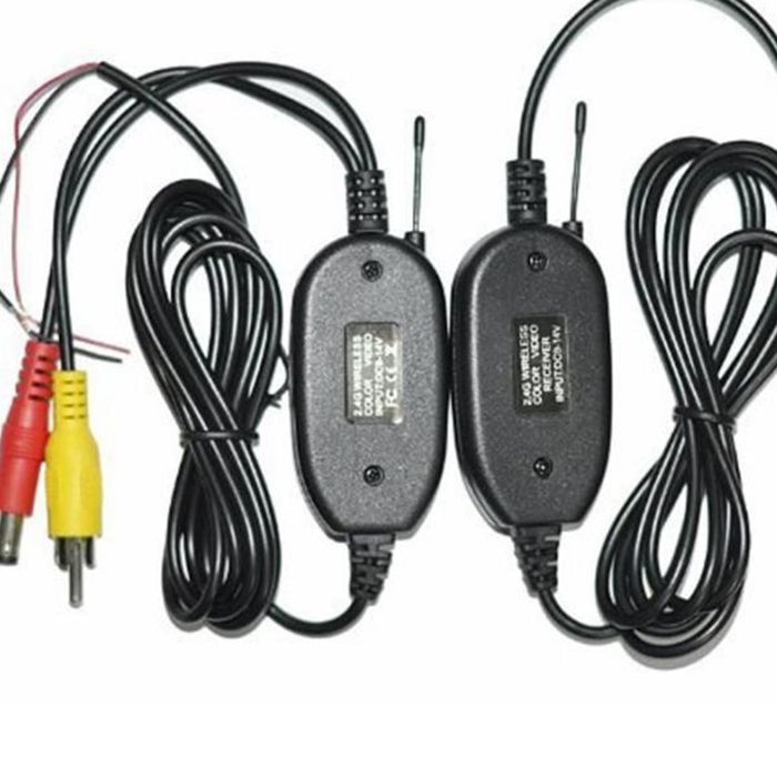 TD® Caméra de recul pour voiture, émetteur-récepteur sans fil 2.4G, caméra  de voiture sans fil, émetteur-récepteur - Cdiscount Auto