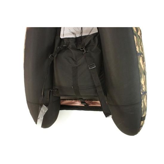 Float Tube Amtrac Fishing Sentinel 120 - Guerilla Camo, 2 Chambres, Siège Gonflable, Max 120kg