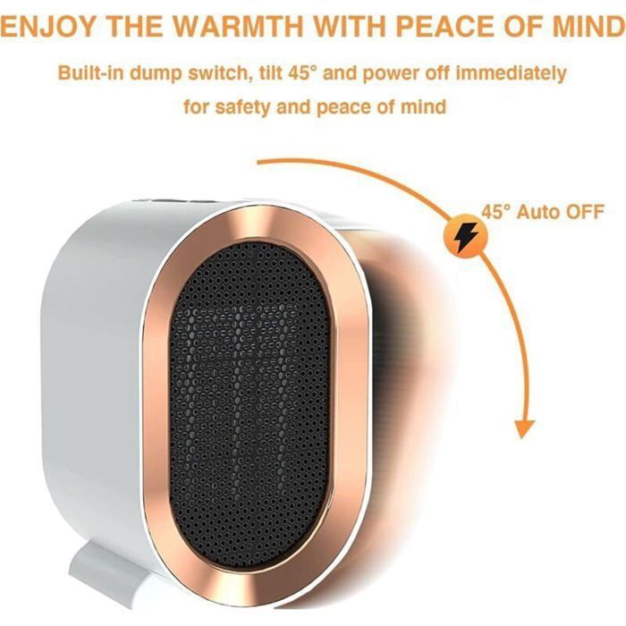 Chauffage Soufflant 1200W, Portable PTC en Céramique 1S Chauffage — free download