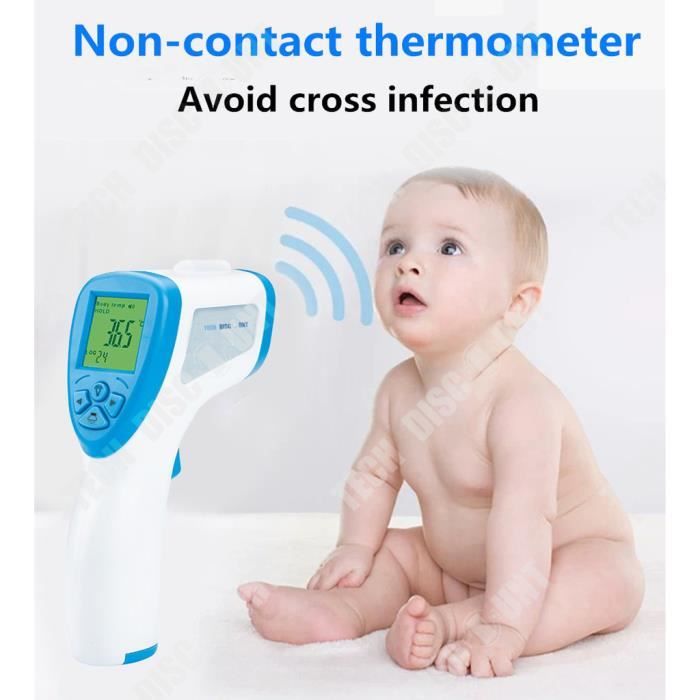 TD® Thermomètre Electronique Infrarouge sans contact/ Pistolet de température  frontale Portable Enfants/ Adulte Haute précision - Cdiscount Puériculture  & Eveil bébé