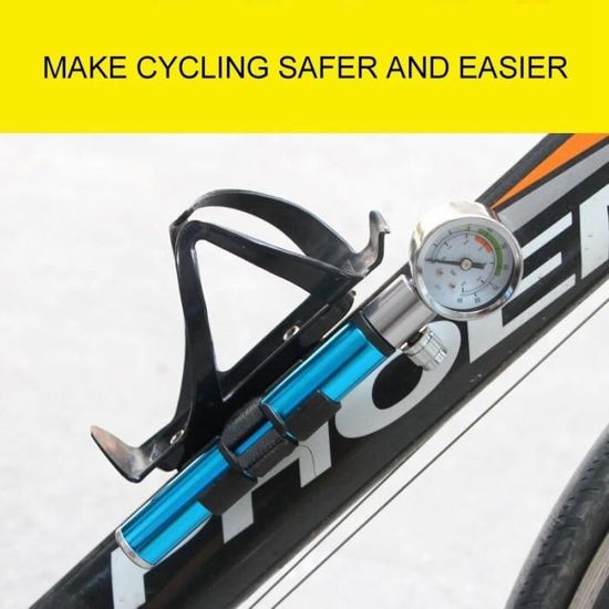Mini Bike Pump pompe /à air portable v/élo avec manom/ètre 210Psi Presta Schrader pour VTT Ballon gonflable Jouet
