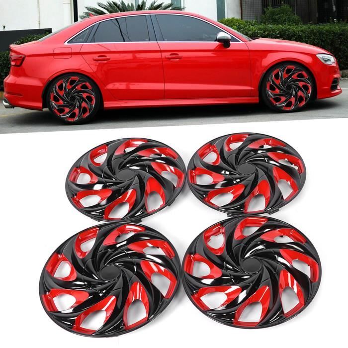 Lot 4 Enjoliveurs Roue 15" Peugeot Partner Type B - Qualité OEM Italie