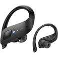 Ecouteur Bluetooth, Axloie &Eacute;couteurs sans Fil Sport &Eacute;tanche IPX7 3D Hi-FI Son St&eacute;r&eacute;o Autonomie 50h ,38-0