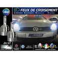Ampoules LED H7 - Spécial Volkswagen Golf 6 - Feux de croisement-0