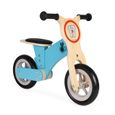 Draisienne évolutive en Bois - JANOD - Bikloon Little Racer - 2 roues - Bleu - Mixte-0