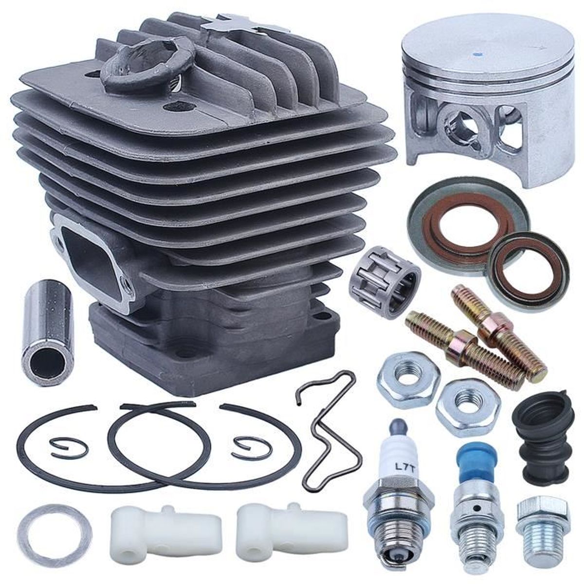 Kit de pistón de cilindro de 56 mm con colector de admisión para