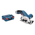 BOSCH PROFESSIONAL Scie circulaire 12V GKS 12V-26 (sans batterie ni chargeur) + coffret L-BOXX - BOSCH - 06016A1002