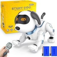 Chien Robot, Chien Robot Programmable avec Télécommande pour Chanter Danser, Chien Robot interactif à Commande vocale, Cadeau de