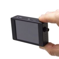 Micro enregistreur professionnel HD 1080P avec écran tactile et connexion Wi-Fi sur smartphone iOS & Android