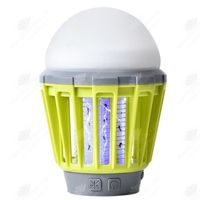 HTBE® Lampe anti-moustiques charge extérieure Portable Camping pêche électronique anti-moustiques éclairage extérieur étanche