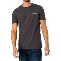 T-Shirt Brodé - Lyle & Scott - Homme - Gris