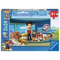 Puzzle Pat'Patrouille - Ravensburger - 2 puzzles de 24 pièces - Animaux - Mixte