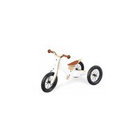 Tricycle enfant Pinolino Oskar - Blanc naturel - 3 roues - 24 mois à 5 ans