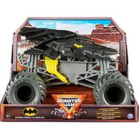 Monster Jam Geant Batman Voiture Noire 19x13cm Lxl Set Vehicule Miniature 1 24 1 Carte Offerte