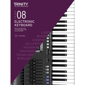 PARTITION Grade 8 Electronic Keyboard Exam Pieces 2019-2022