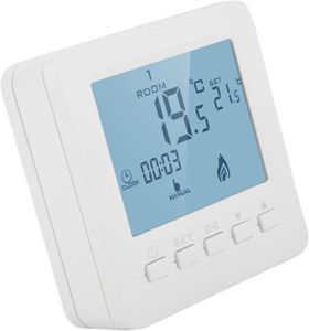 THERMOSTAT D'AMBIANCE Thermostat de Chauffage Écran LCD Intelligent Régu