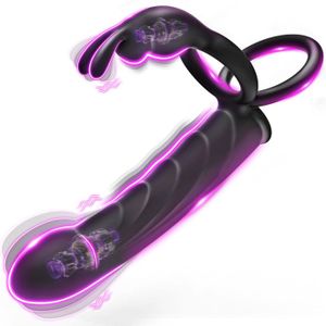Gode vibrateur à double penetration