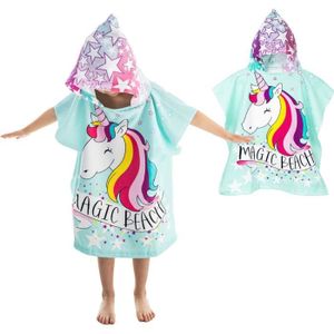 Poncho de bain licorne Cdiscount