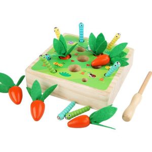 Jokooan Jouets Montessori 3 Ans, Jeu de Récolte des Carottes pour