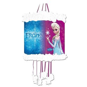 Piñata ALMACENESADAN 2269; Piñata Vignette Disney Frozen; Dimensions 30x20x20; Produit en Carton