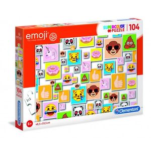 PUZZLE Puzzle Emoji 104 pièces - CLEMENTONI - Pour Enfant