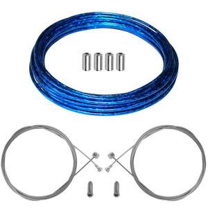 Lot De 4 Câbles De Frein Acier Vintage Pour Vélo – Longueur 1.2M – Neuf De Stock