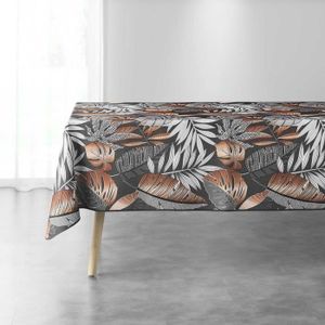 Nappe anti tache rectangulaire - 150 x 240 cm - Polyester - Tropical