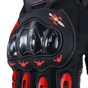 GANT TACTILE SMARTPHONE Mothinessto gants de moto à doigts complets Gants de moto à écran tactile à doigt complet, gants respirants sport bowling Rouge