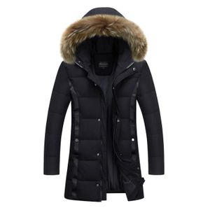 manteau long doudoune homme