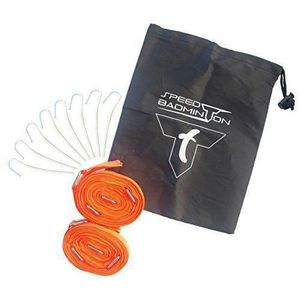 BALLE TENNIS DE TABLE Talbot Torro Ligne de démarcation pour terrain de speed badminton Orange Fluo - 490185 Neon Orange
