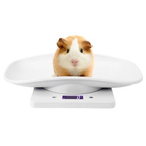 PÈSE-PERSONNE Balance pour animaux de compagnie Baby Scale, 10kg/1g Multi-Function Smart Baby Scale Digital Small Pet Weight table cuisine