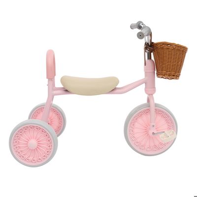LOL-FUN Tricycle pour tout-petits de 1 à 3 ans, jouet d'équilibre pour bébé 5 en 1 pour garçons et filles de 2 ans avec poignée de poussée et direction pour parents