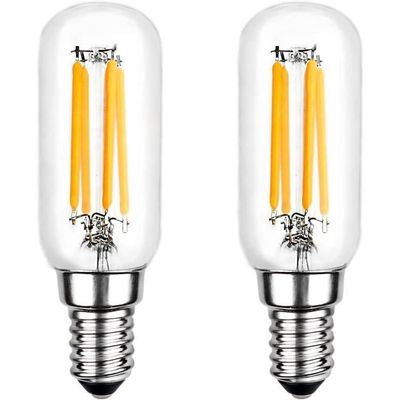 Ampoule LED E14 T25 ampoule tubulaire pour hotte aspirante , 4W = 40W,  blanc chaud 2700K, pour réfrigérateur congélateur - [405] - Cdiscount Maison