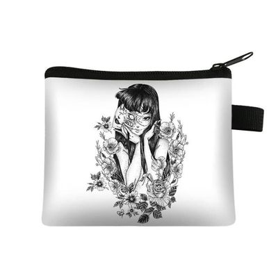 LqbJunjiIto29w Sac A Main Japonais Imprime Manga Junji Ito Porte monnaie Hipster Dessin Anime Harajuku Cdiscount Bagagerie Maroquinerie